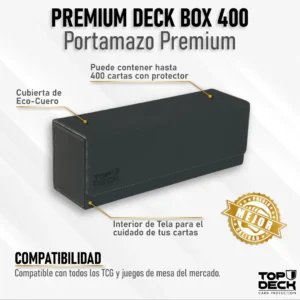 Portamazos Premium - 400 color Negro