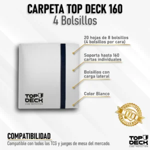 Carpeta Esencial - TOPDECK 160 Color Blanco