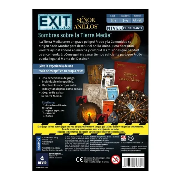 EXIT 20 / EL SEÑOR DE LOS ANILLOS - Imagen 2