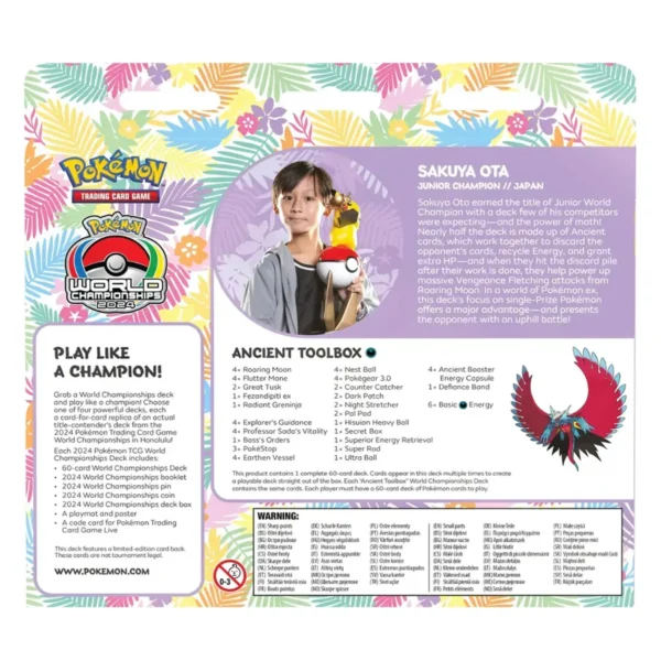 World Championship Deck en Ingles - TCG Pokemon - Imagen 3