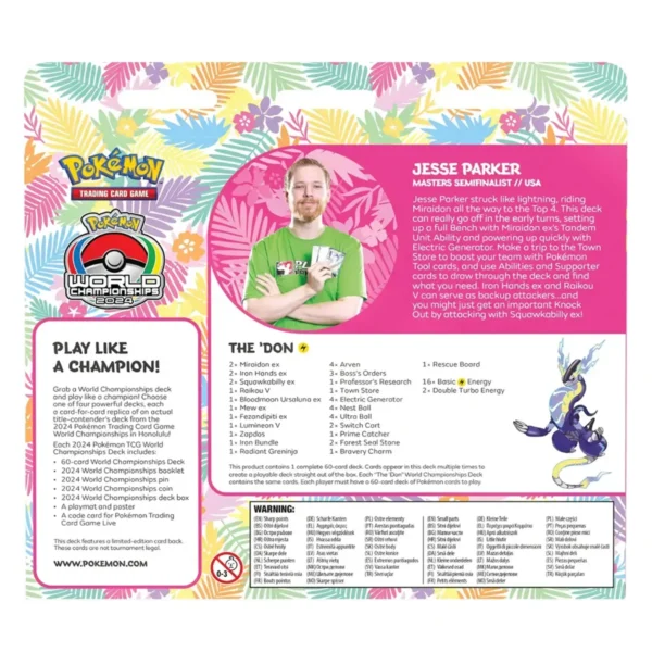 World Championship Deck en Ingles - TCG Pokemon - Imagen 7