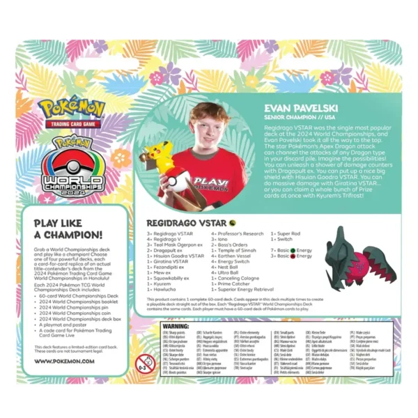 World Championship Deck en Ingles - TCG Pokemon - Imagen 9