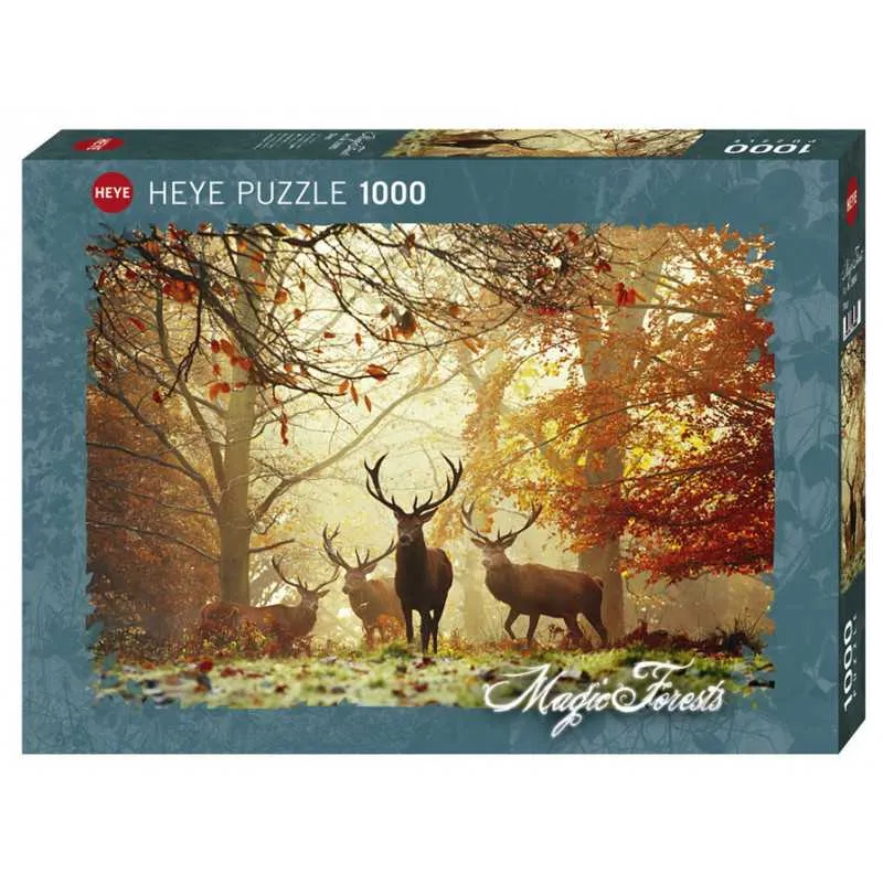 Puzzle 1000 pzs. Magic Forests, Stags