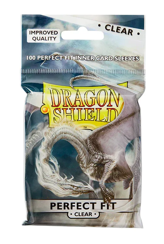 Dragon Shield Perfect Fit Standard Clear/Clear (100 ct)