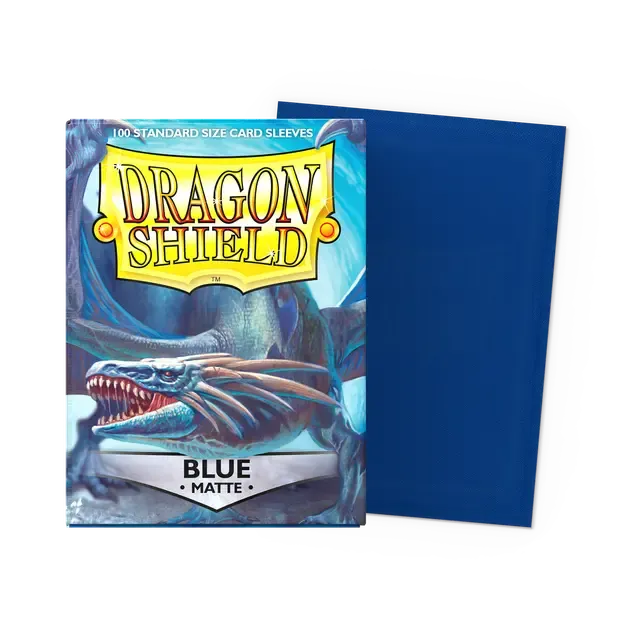 Dragon Shield Standard Matte Blue (100 ct)