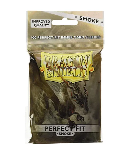 Dragon Shield Perfect Fit Standard Clear/Smoke (100 ct)