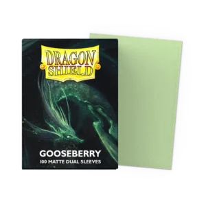 Dragon Shield Standard DUAL Matte Gooseberry (100 ct)