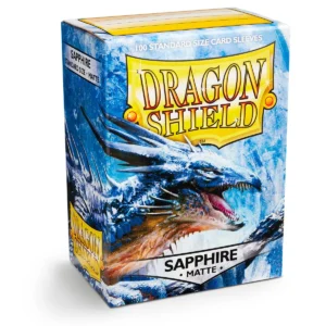 Dragon Shield Standard Matte Sapphire (100 ct)
