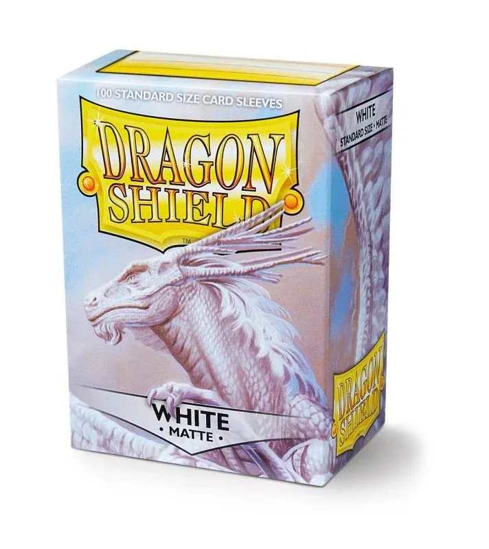 Dragon Shield Standard Matte White (100 ct)