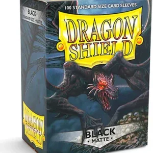 Dragon Shield Standard Matte Black (100 ct)