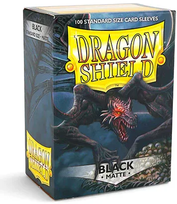 Dragon Shield Standard Matte Black (100 ct)