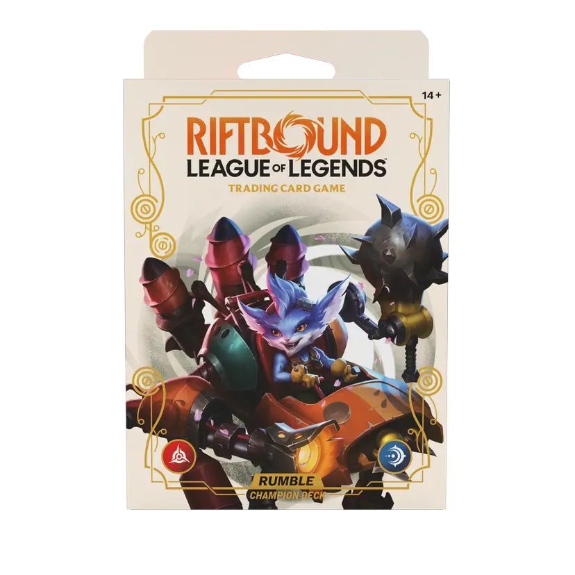 Riftbound: League of Legends TCG Spiritforged Set 2 Champion Deck: Rumble