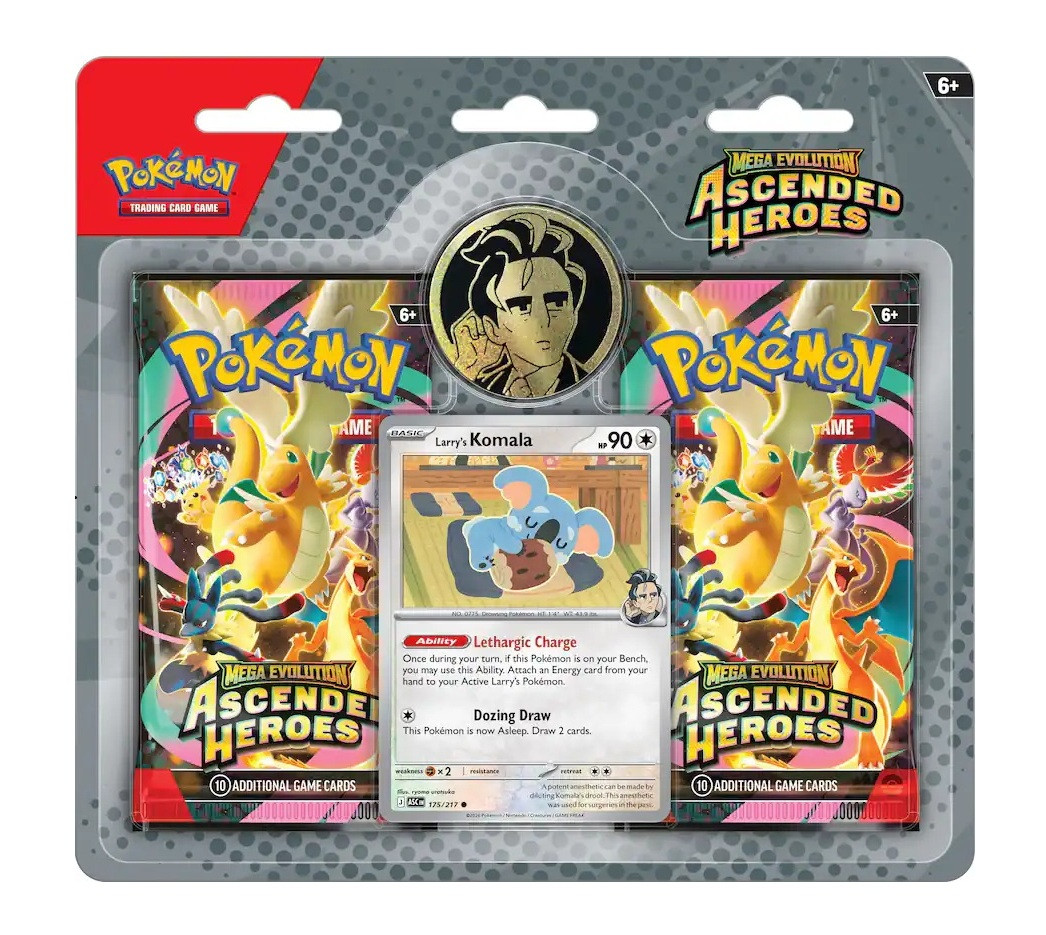 Mega Evolution 02.5 Ascended Heroes- 2-Pack Collection Case Larry