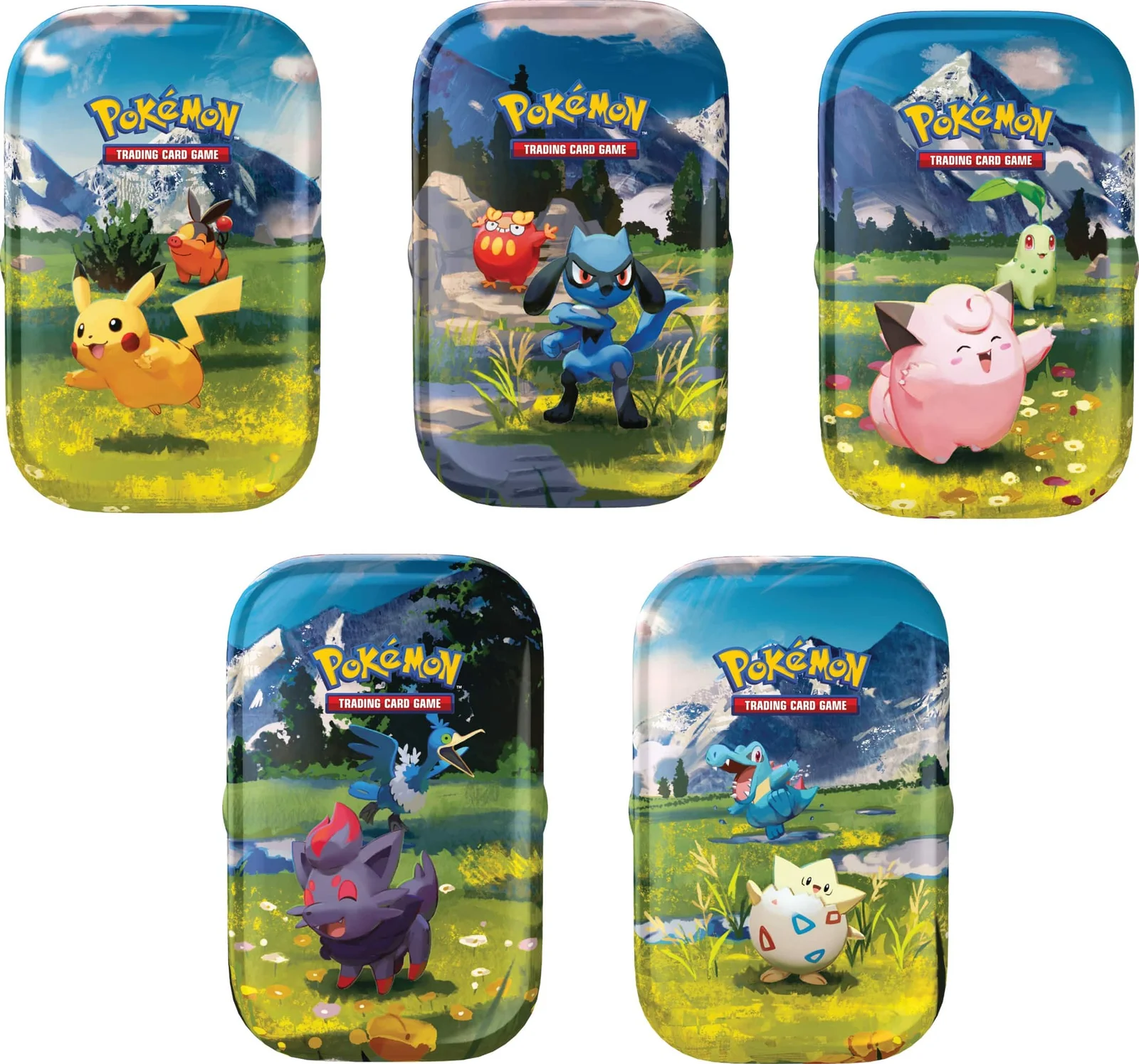 Pokemon TCG: Mega Evolution 02.5 Ascended Heroes- Mini Tin Display (10 Tins) - Imagen 2