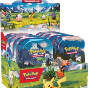 Pokemon TCG: Mega Evolution 02.5 Ascended Heroes- Mini Tin Display (10 Tins)