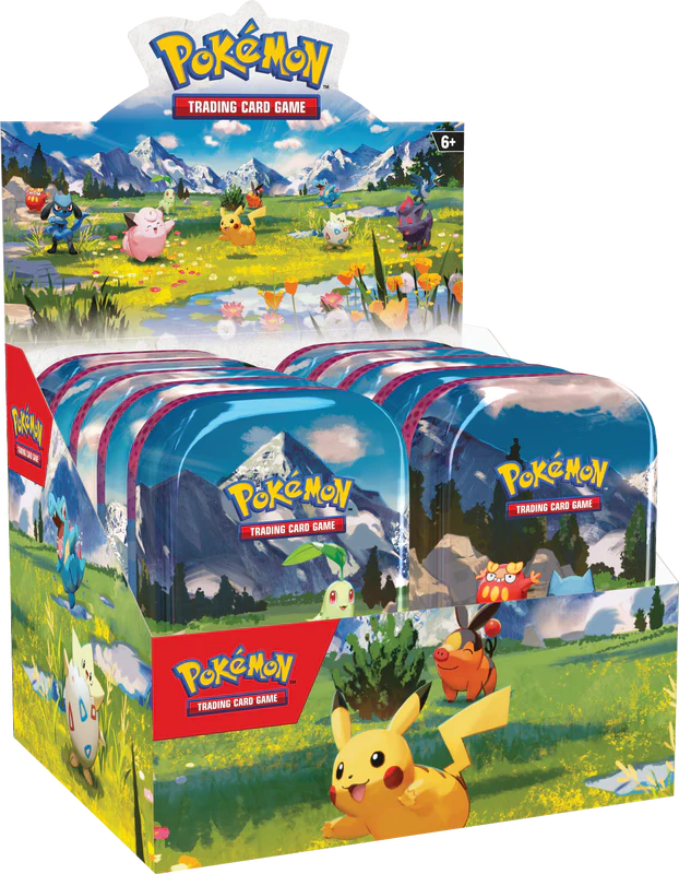 Pokemon TCG: Mega Evolution 02.5 Ascended Heroes- Mini Tin Display (10 Tins)