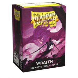Dragon Shield Standard DUAL Matte Wraith 'Alaric, Chaos Wraith' (100 ct.)