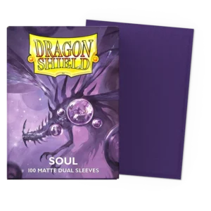 Dragon Shield Standard DUAL Matte Purple/Soul (100 ct.)