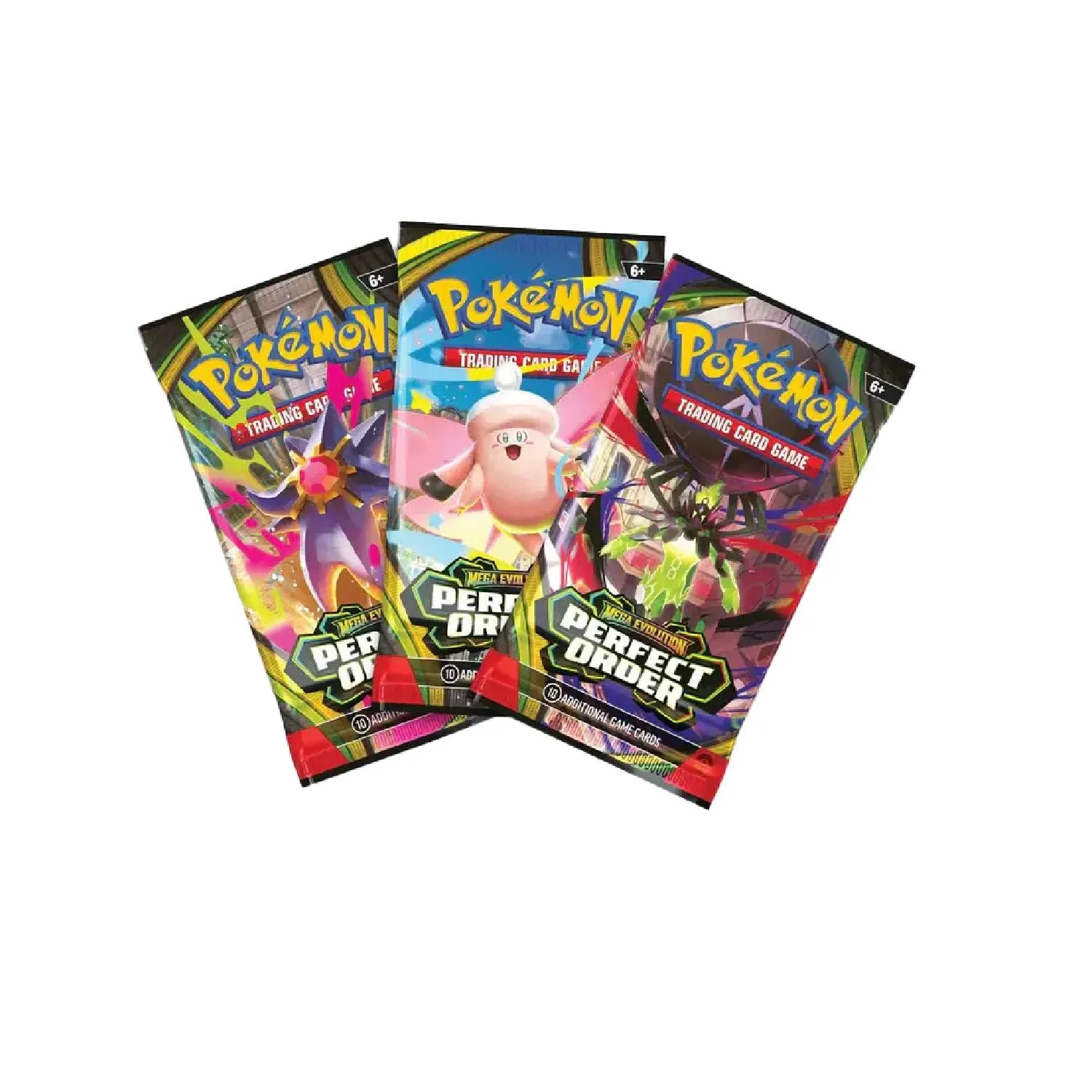 Pokemon TCG Perfect Order 3-Pack Blister - Imagen 2