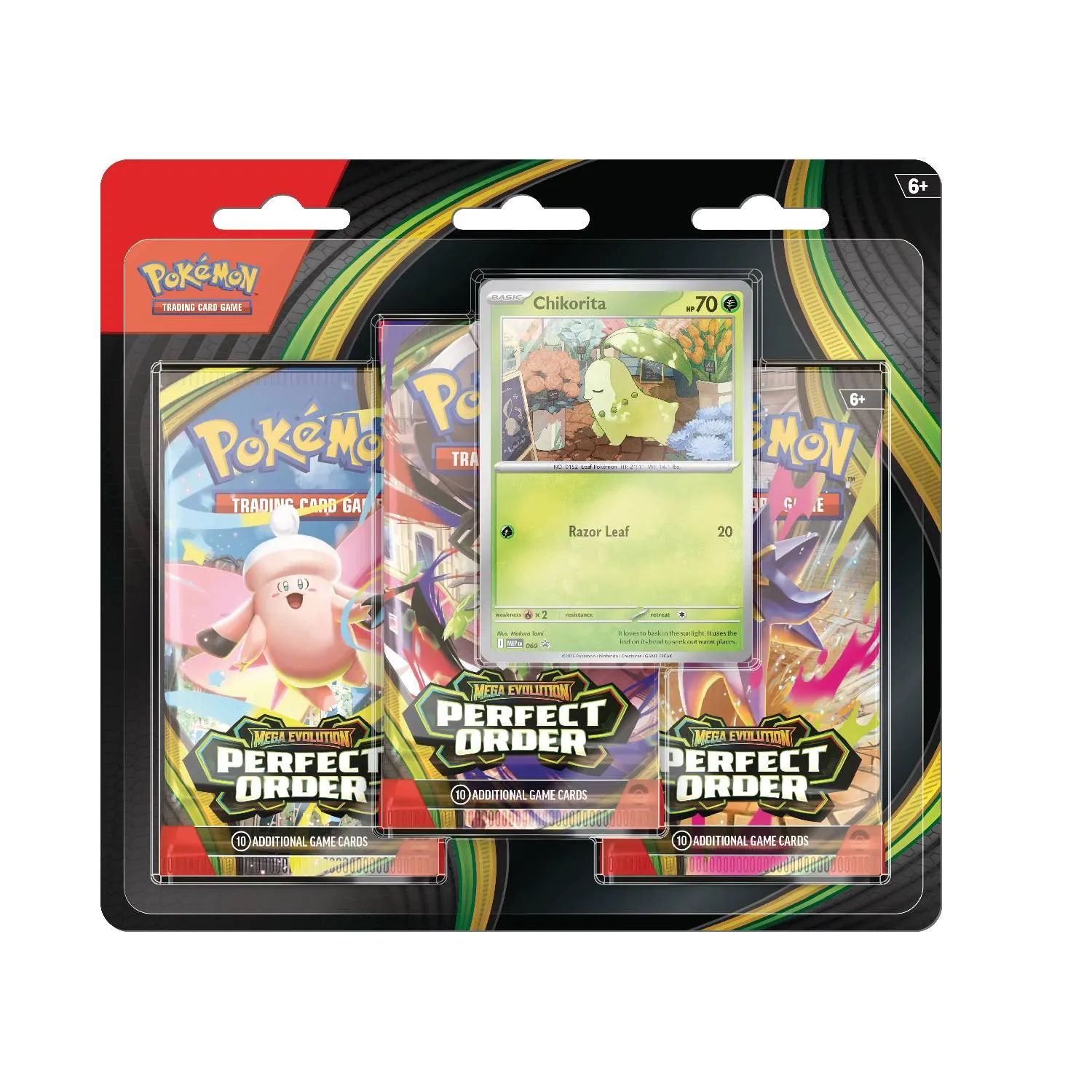 Pokemon TCG Perfect Order 3-Pack Blister