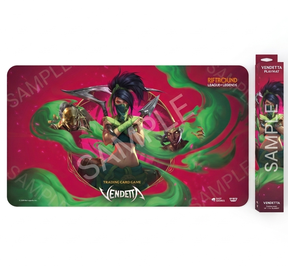Playmat TCG Riftbound League of Legends – Vendetta
