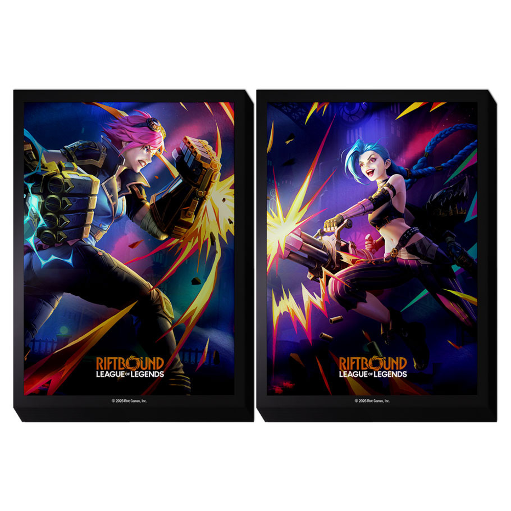 Riftbound League of Legends TCG vendetta Set 4 Card Sleeves - Imagen 3