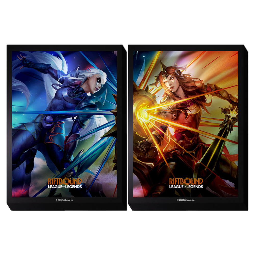 Riftbound League of Legends TCG vendetta Set 4 Card Sleeves - Imagen 2