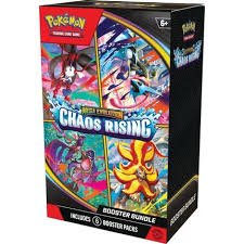 Pokemon TCG: Mega Evolution 04 Chaos Rising- Booster Bundle