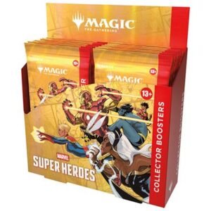 MTG Universes Beyond-Marvel Super Heroes Collector's Booster Display (12 Packs)