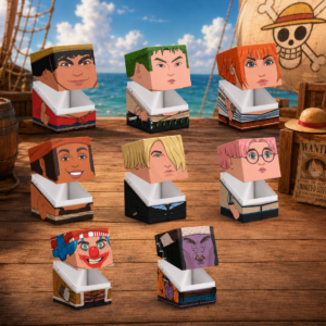 DeckBox Squaroes Boulder 100+ Netflix- One Piece- Wave I