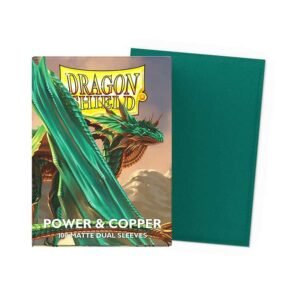 Dragon Shield Standard DUAL-Matte Power & Copper (100 ct.)