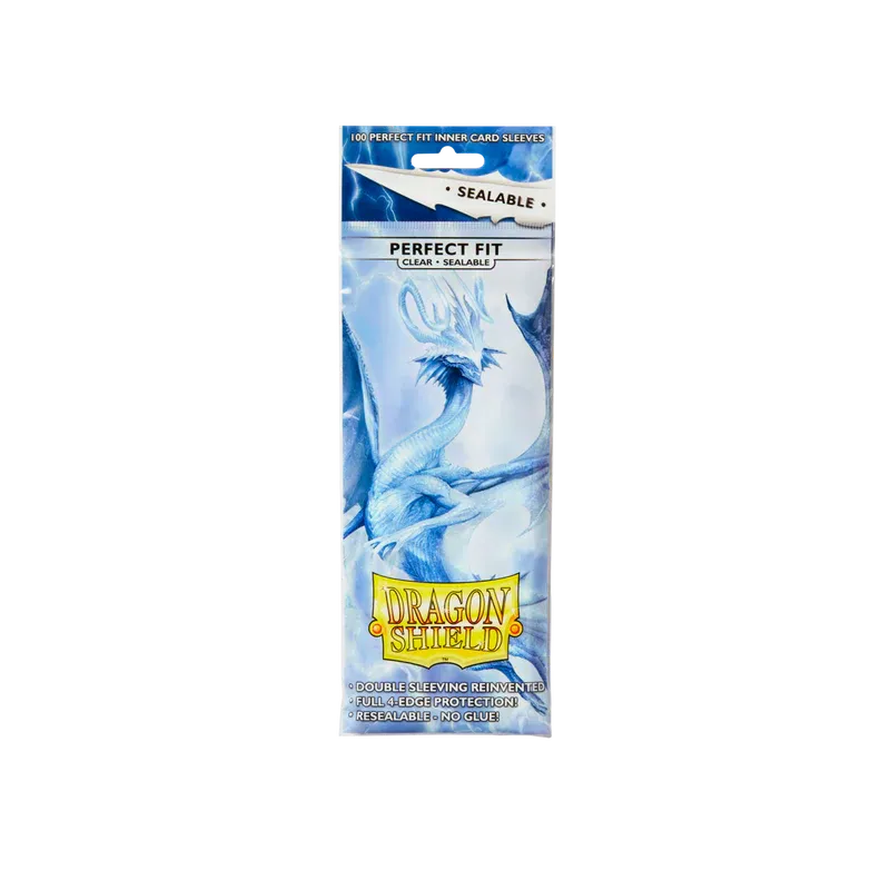 Dragon Shield Sleeves Clear - Sealable Perfect Fit