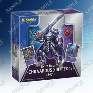 Digimon TCG Chivalrous XIII Extra Booster Box EX13 [ENGLISH, 24 Packs]
