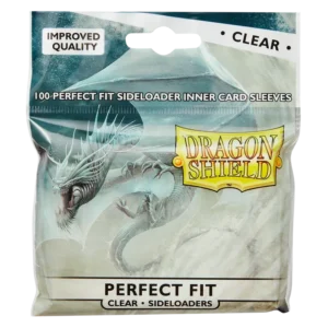 Dragon Shield Sleeves Perfect Fit Sideloaders- Clear
