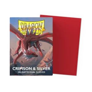 Dragon Shield Sleeves: Standard- Matte Crimson