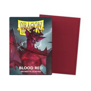 Dragon Shield Sleeves Standard- Matte Blood Red 'Simurag'